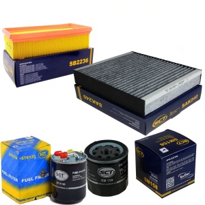 Zestaw filtrów Mitsubishi  Colt VI 1.5 DI-D 04/12