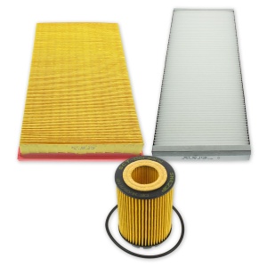 Zestaw filtrow Opel Vectra B 1.8i 16V, 2.5i V6,