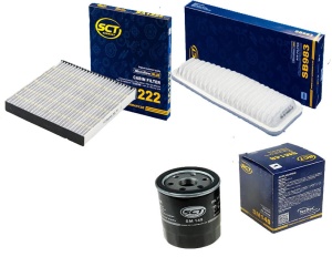 Zestaw filtrów Toyota  Previa 2.4 2000-2006