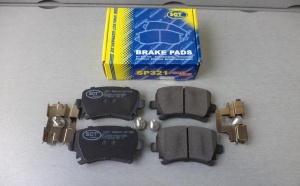 KLOCKI HAMUL.TYŁ GDB1622 AUDI SEAT VW SKODA SCT