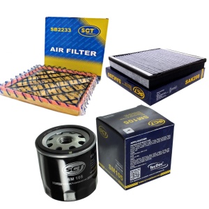 Zestaw filtrów Chevrolet Cruze 1,6 2009-2016