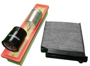 Zestaw filtrów  Renault Clio III 1.2 16V 55kw