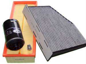 Zestaw filtrów VW Tiguan 1,4tTFSI od2010,07-2018 dostawa gratis