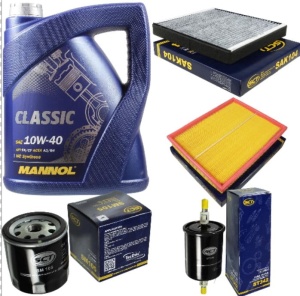 Zestaw filtrów + olej Opel Zafira 1,4 1,6 1,8 2,0
