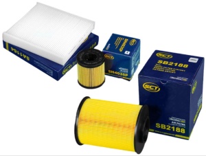 Zestaw filtrów VW Golf V Golf VI 1,9  2,0 tdi