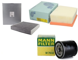 Zestaw filtrów MERCEDES A-Klasse W176 A 160 CDI/d A 180 CDI/d