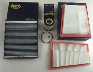 Zestaw filtrów MERCEDES-BENZ ML  W164 280.300.320.350