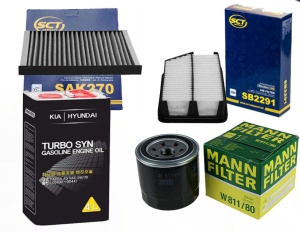 Zestaw filtrów Hyundai i40 2.0GDI +OLEJ