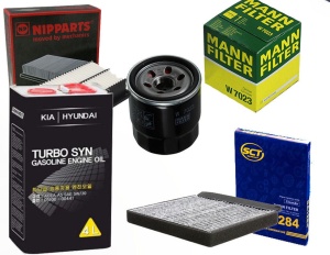 Zestaw filtrów Hyundai i20 Coupe (GB)1.0 T-GDi +OLEJ