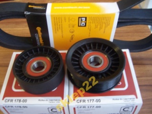 Rolki+pasek wieloklinowy Ford Focus  C-max 1.8tdci