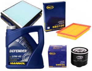 Zestaw filtrów VW Polo (9N)1.4 16V od2001-2008 (1)