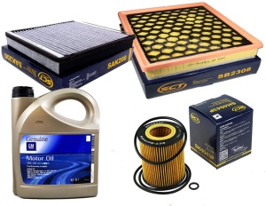 Zestaw filtrów Insignia  1.6sidi