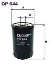 Filtr oleju OP644 (1389704)