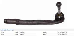 Końcówka drążka kierowniczego P BMW E39 /  LEM1334201#SID21633 (1390520)