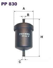 Filtr paliwa Fiat; Lancia; Opel PP830#0450902151 (1389749)