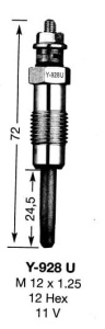 SWIECA ŻAROWA NGK DP29 (1394148)