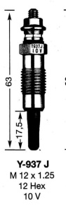 SWIECA ŻAROWA NGK DP5 (1394158)