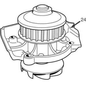 pompa wody Fiat S-261 (1392692)