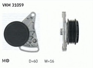 Rolka napinająca paska wieloklinowego Audi (A4,A6,LET) Volkswagen (PASSAT,) VKM31059#KRA1220880# EVR 55464 (1393391)