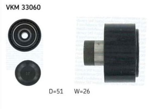 Rolka prowadząca paskaVKM33060 (1393427)