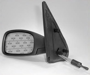 Lusterko L PEUGEOT 306 93-00 (manualne/linki 326-0028 (1390829)