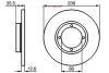 Tarcza hamulcowa przednia --MATIZ  96320531 (1394438)