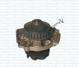 Pompa wody Fiat Doblo/Punto II 1.2 8v -24z VKPC82250#KRA1503390 (1392688)