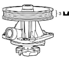 pompa wody FIAT VKPC 82246 (1392697)