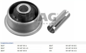 Tuleja silent-block (tylny) przedniego wahacza 30750001#25352 (1394560)