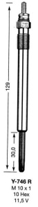 SWIECA ZAROWA NGK  DP38 (1394100)