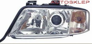 Reflektor  przedni (GDL-Xenon) P z kierunkowskazem AUDI A6 4/97- 1EL 007 823-061 (1393050)