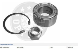Łożysko zestaw P ALFA ROMEO 155 VKBA1488#CX216#801500 (1391351)
