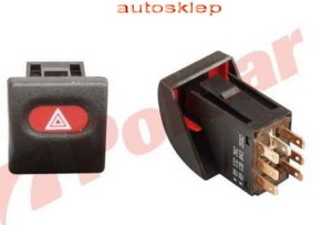 WŁACZNIK SWIATEŁ AWARYJNYCH OPEL 55007P-30 (1394932)