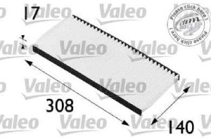 Filtr kabiny K1034#VAL698198 (1389624)
