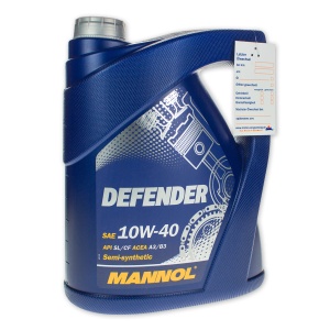 MANNOL OLEJ 10W40 API 5L