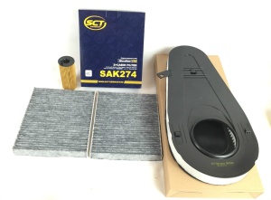 Zestaw filtrów BMW 5er F10 F11 520-535d 2010-2017