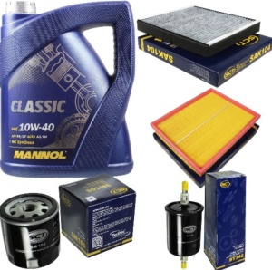 Zestaw filtrów +olej Opel ASTRA G 1,4 1,6 1,8 2,0