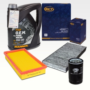 Zesta filtrów Ford Focus 1,61,8 2,0 16v +olej 5w30