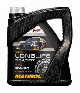 OLEJ MANNOL OEM 5W30 4L 504.00 507.00 AUDI SKODA 