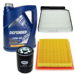 Zestaw filtrow Nissan Micra K12 Note OP612,AP142