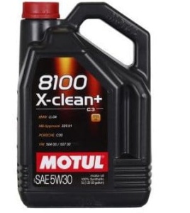 OLEJ MOTUL 8100 X-CLEAN+ 5W30 5L TANIE FILTRY