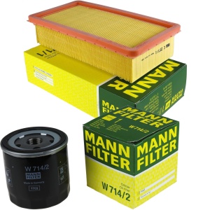 Zestaw filtrow Fiat SEICENTO 900 MANN FILTER W714