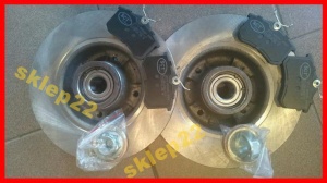 Tarcze klocki Megane II Clio III Modus tyl kpl