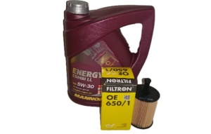 MANNOL Energy Combi LL 5W30 4L+Filtr OE650/1