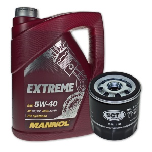 Olej 5W40 5L+ filtr oleju OP629/1 Ford